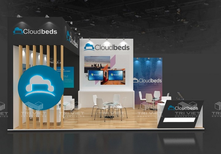 thi công booth quảng cáo quận 4