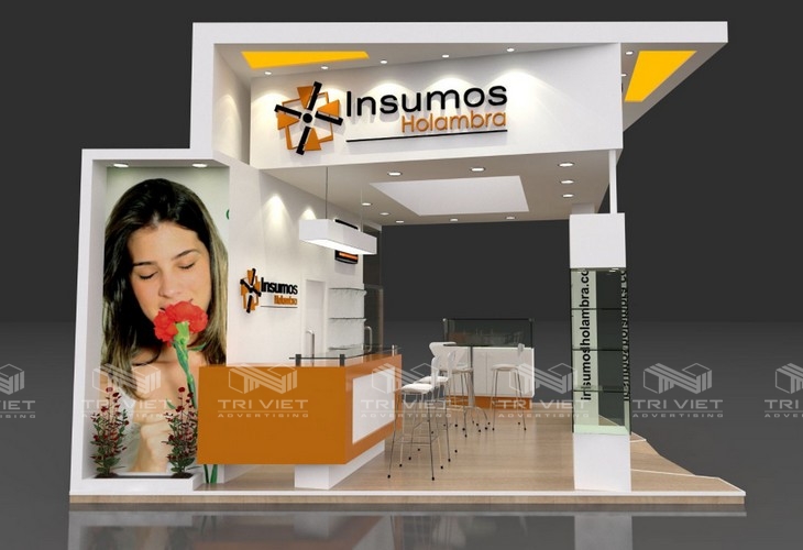 thi công booth quảng cáo hà nội