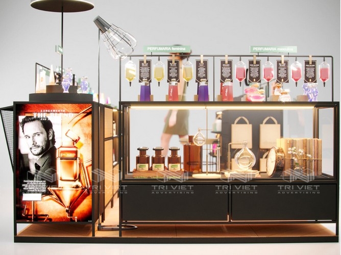 thiết kế booth quảng cáo thu hút