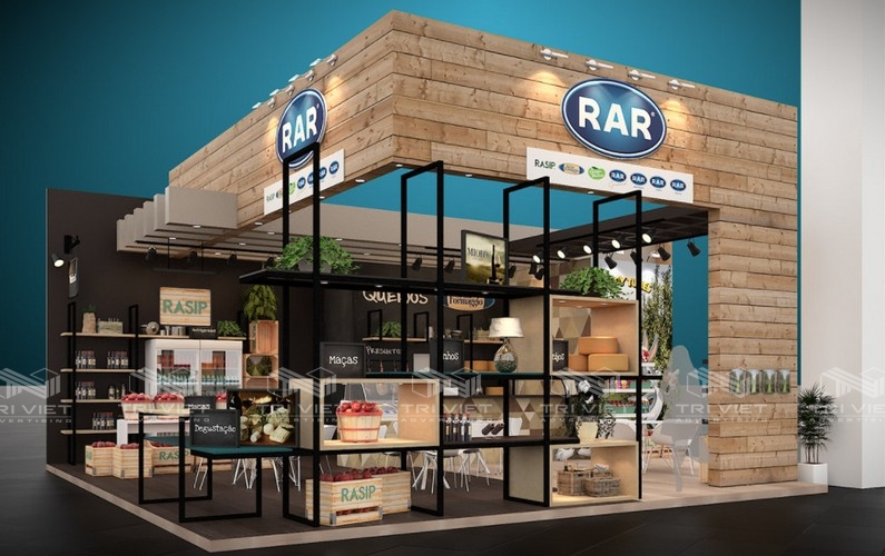 thiết kế booth quảng cáo ở đâu