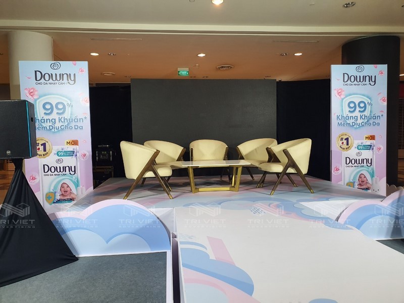 booth trưng bày sản phẩm mới