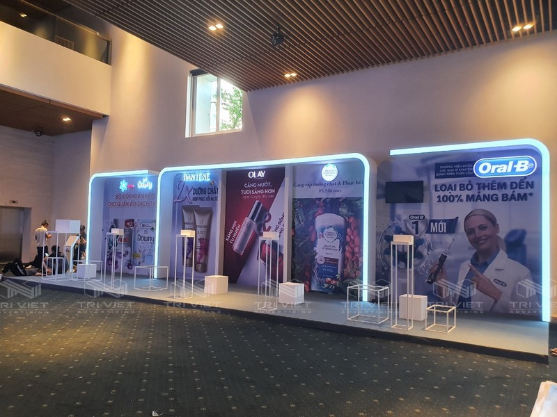 booth trưng bày sản phẩm