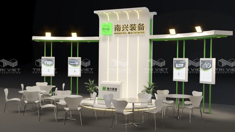 thiết kế gian hàng hội chợ giá rẻ quận 8