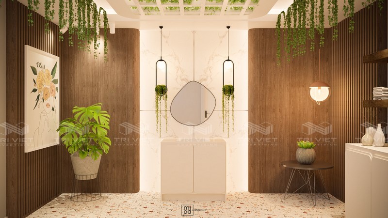 chi phí thi công showroom