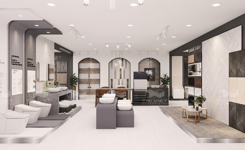 xu hướng thiết kế showroom mới nhất