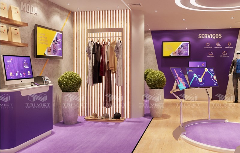 thiết kế showroom hiện đại