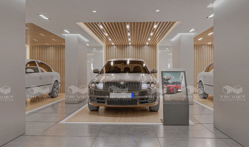 xây dựng showroom giúp tăng doanh số