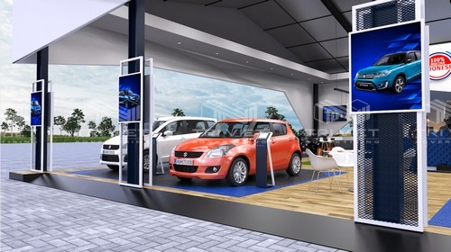 xây dựng showroom chuyên nghiệp tại miền Nam