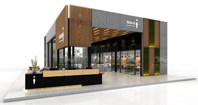 thiết kế nội thất showroom