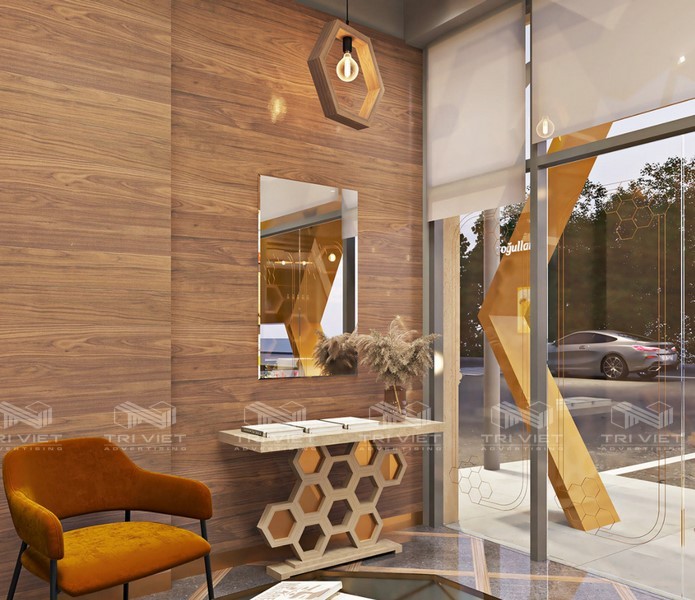 quy trình thiết kế showroom
