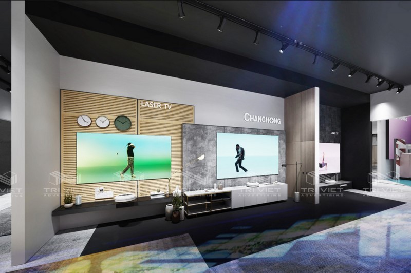 báo giá thi công showroom