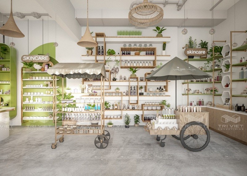 thi công nội thất showroom