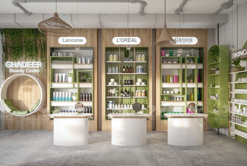 đơn vị thi công showroom
