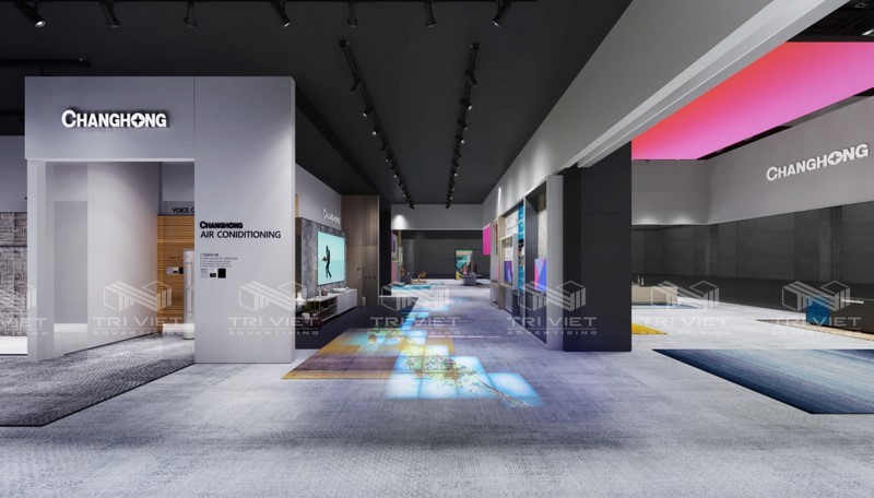 thi công showroom hiện đại, cao cấp