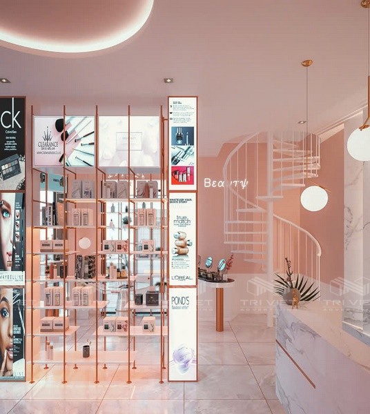 thiết kế nội that showroom trưng bày