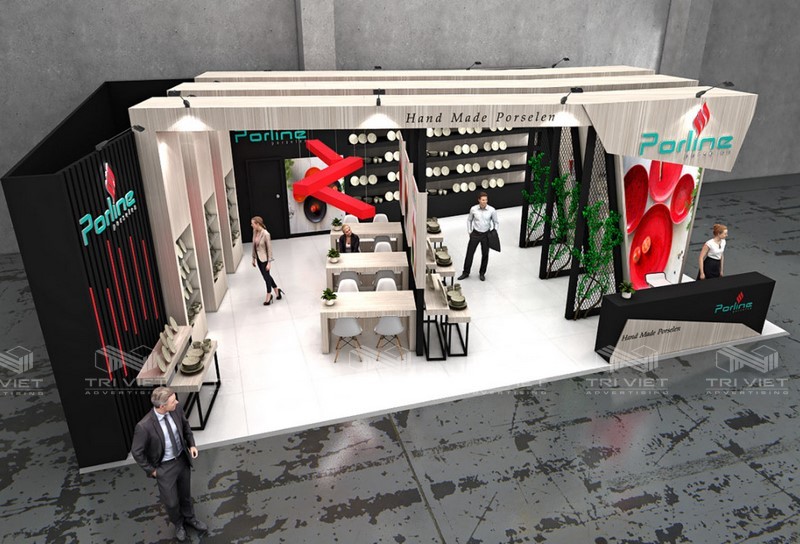 thiết kế thi công showroom sang trọng