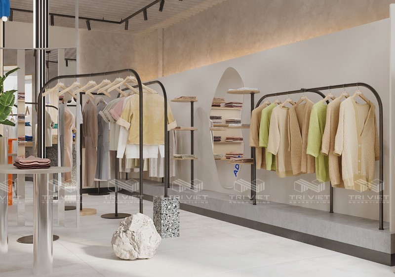 thiết kế nội thất trang trí showroom
