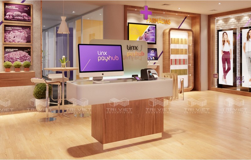 thiết kế thi công nội thất showroom