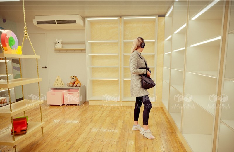 trang trí showroom đẹp hiện đại