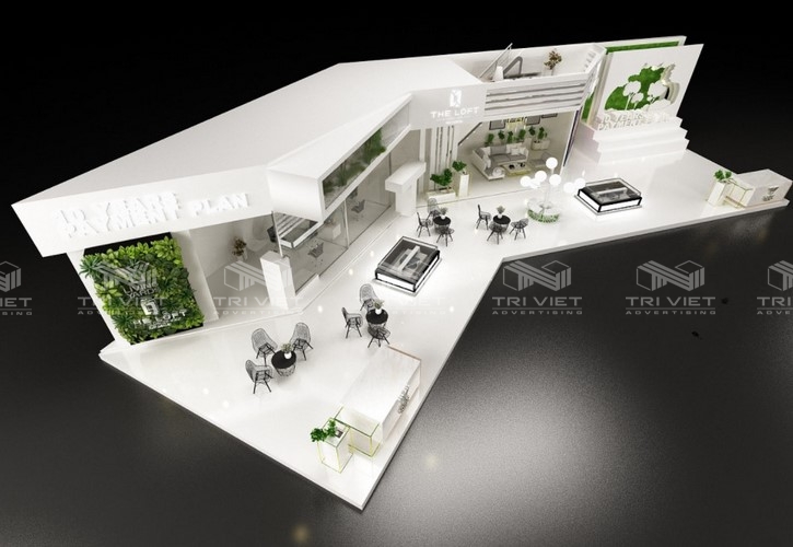 thiết kế nội thất showroom