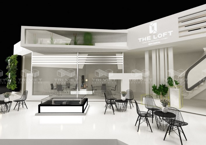 các mẫu thiết kế nội thất showroom
