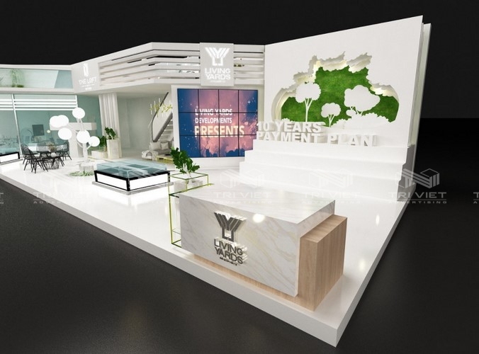 giá thiết kế nội thất showroom trưng bày