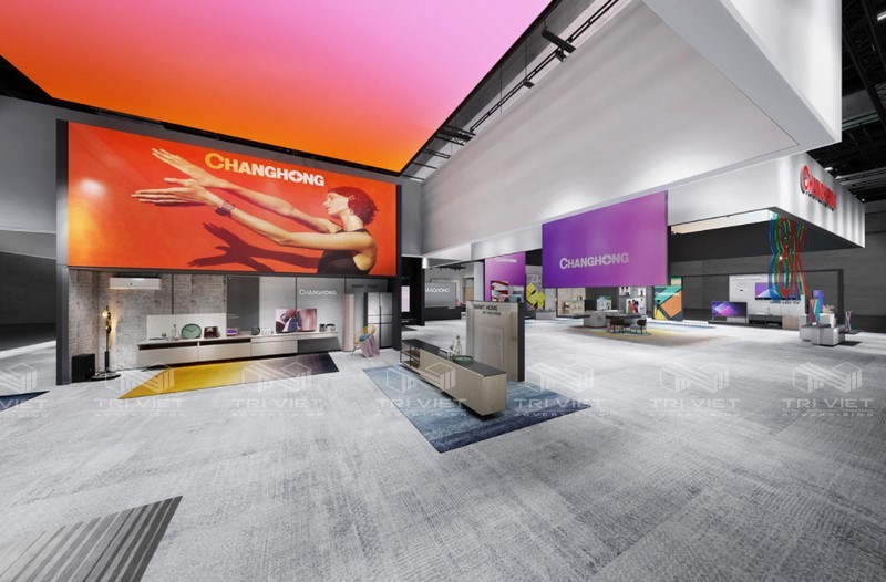 thiết kế nội thất trang trí showroom