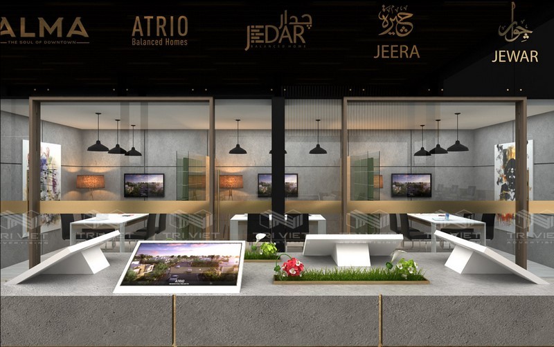 mẫu thiết kế showroom đẹp hiện nay