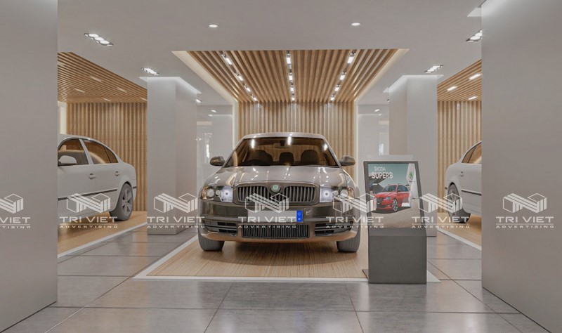 thiết kế thi công showroom