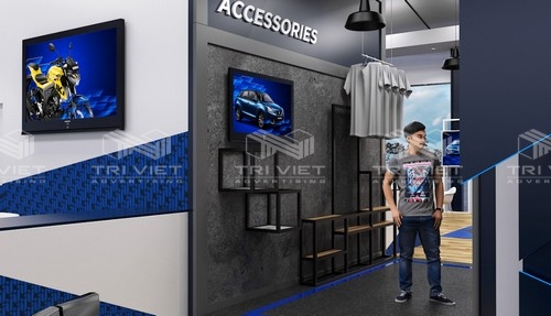 thiết kế thi công showroom xe hơi