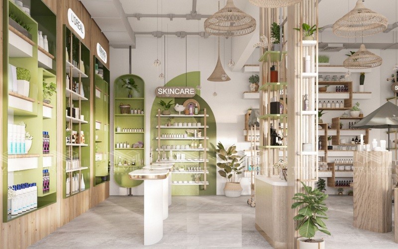 các mẫu thiết kế nội thất showroom