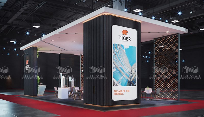 trang trí showroom đẹp nhất hiện nay