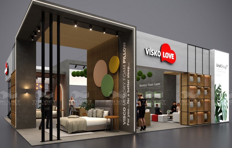 chuyên thi công showroom