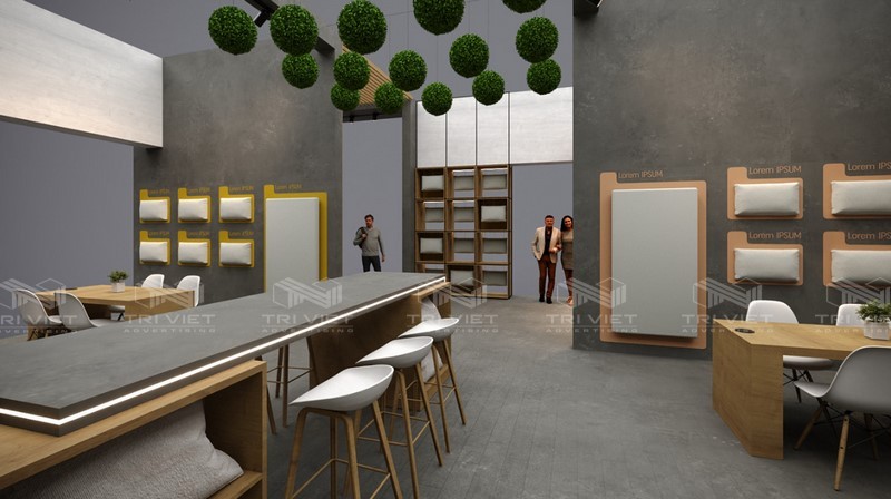 công ty thi công nội thất showroom