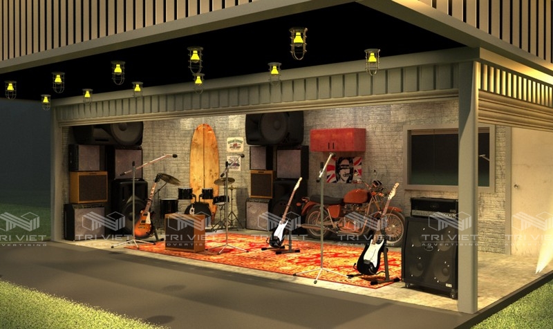 thiết kế phòng trưng bày sản phẩm