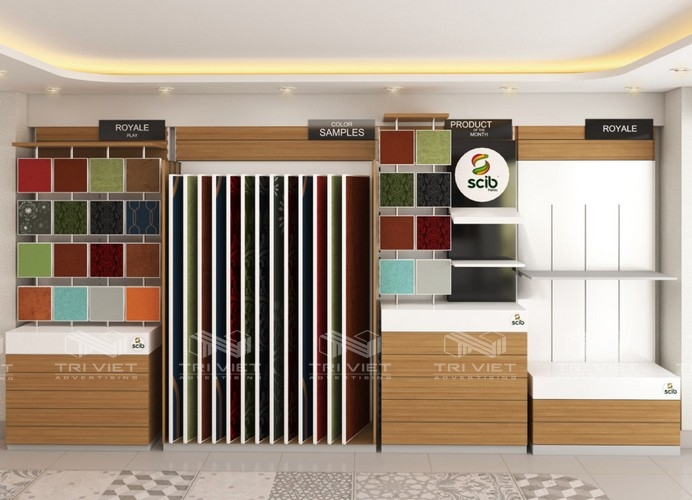 phòng trưng bày sản phẩm