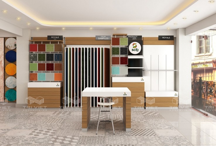 thiết kế thi công showroom uy tín tphcm