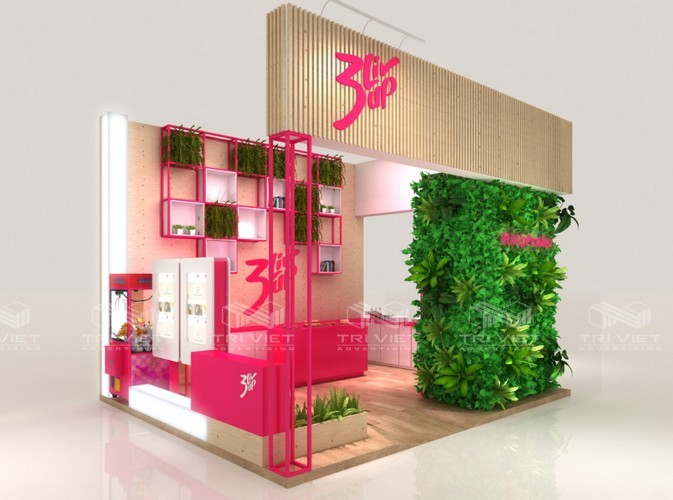 thiết kế showroom cửa hàng