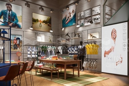 Thiết kế nội thất showroom thời trang nam