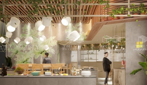 thiết kế showroom cửa hàng uy tín