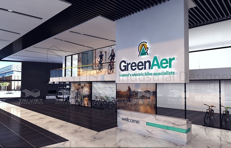 mẫu thiết kế showroom đẹp hcm