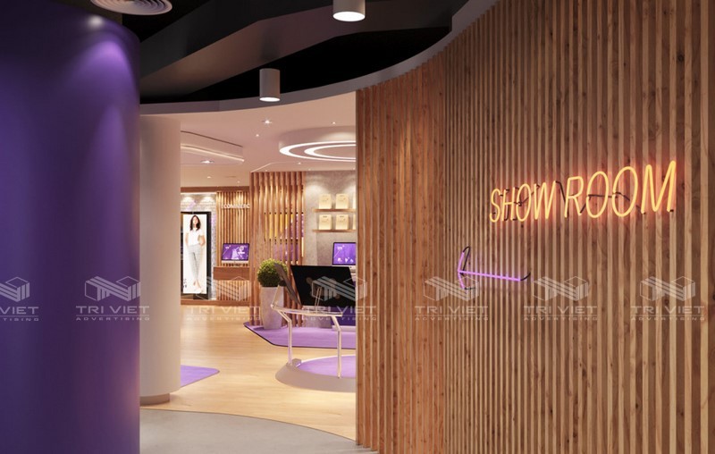 mẫu thiết kế showroom đẹp hiện đại