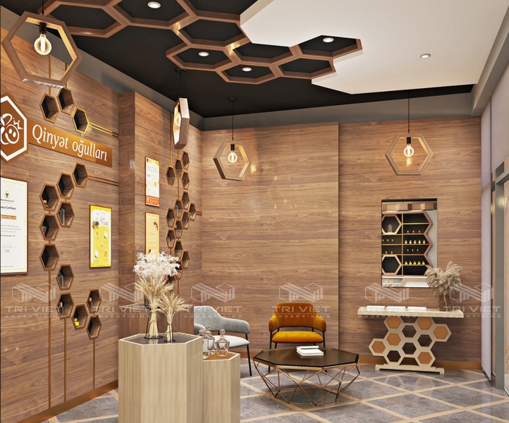 trang trí showroom đẹp nhất hiện nay