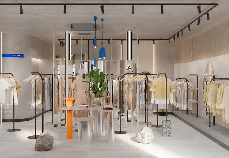 Xây dựng showroom thời trang