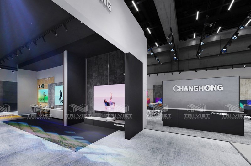 thiết kế và trang trí showroom