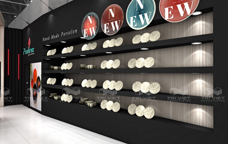 mẫu thiết kế showroom đẹp chất