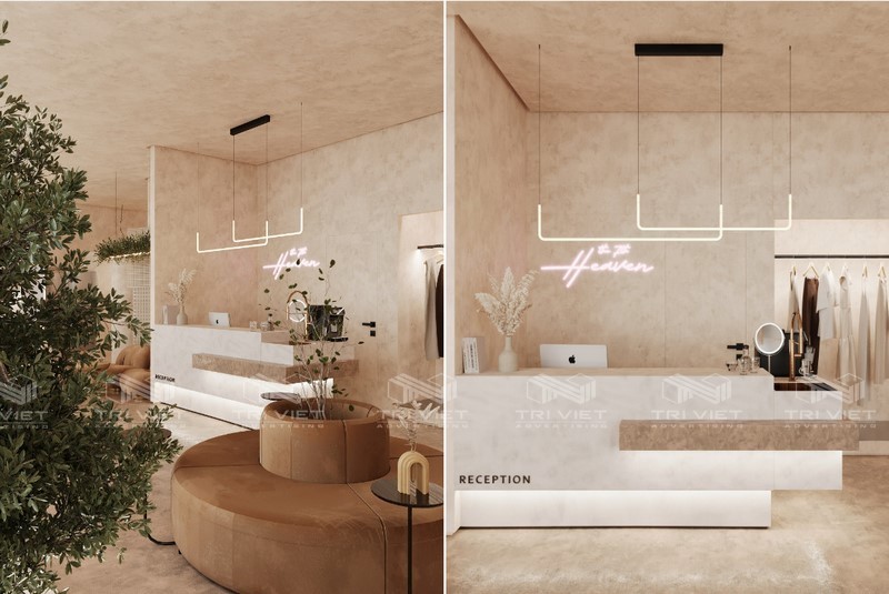 giá thi công showroom