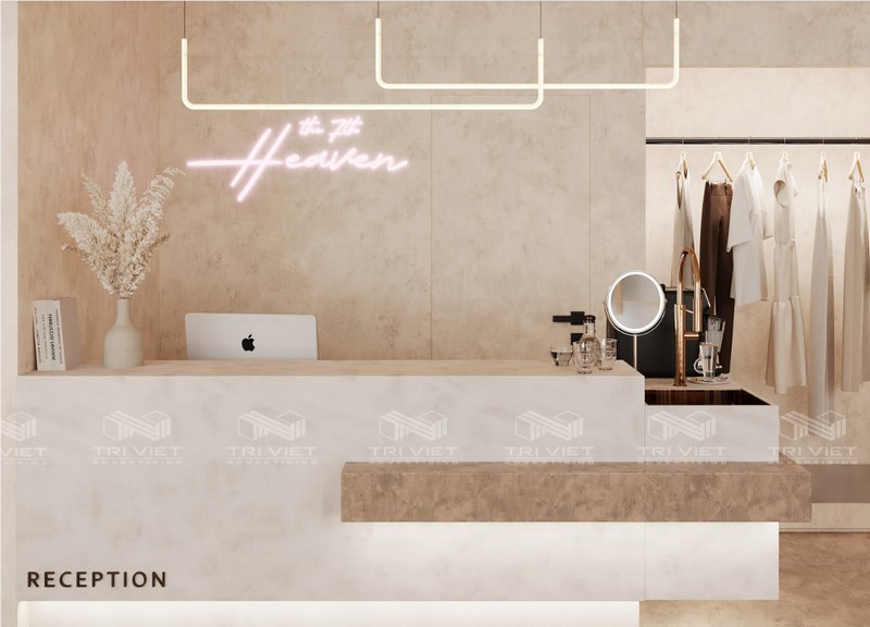 Nội thất showroom độc đáo