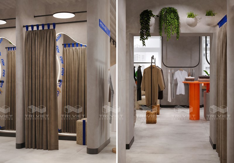 trang trí showroom đẹp chất lượng