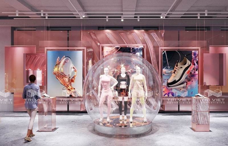 thiết kế nội thất showroom đẹp